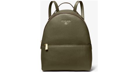 michael kors black and lime green backpack|Michael Kors olive green crossbody.